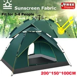 2-4 Person Automatic Camping Hiking Instant Canopy Pop Up Tents Waterproof. Fixed Price $24.98.