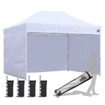 Eurmax 8X12 Pop Up Canopy TENT+4 Side Walls. Fixed Price $229.86.
