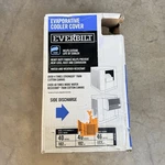 Everbilt 40 In. X 46 Side Draft Evaporative Cooler Cover. Fixed Price $29.99.