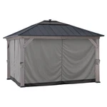 Sunjoy Four-side Privacy Wall Curtain Set For 11 X 13 Ft Gazebo, Uv-resi.... Fixed Price $329.49.