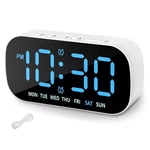 Electric Digital Alarm Clock Led Large Display Battery Backup Snooze Dual. Fixed Price $9.11.
