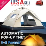 3-4 Person Pop Up Tents Waterproof Windproof Instant For Camping Hiking New. Fixed Price $36.99.