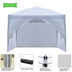 10X10 Pop Up Canopy Tents For Party Ez With 4 Sidewalls Outdoors. Fixed Price $75.43.