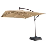 Garden Winds Replacement Canopy Top Cover For The Solar 11' X 8' Offset Umbrella. Fixed Price $130.88.