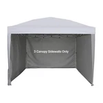 Canopy Sidewalls, Fit 10X10 Ft Pop Up Tent, W/ Windows. Fixed Price $40.10.