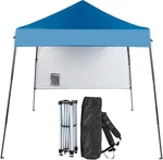 Vingli 6X6 Ft Pop Up Canopy Tent, Outdoor Small Gazebo With Backpack, Patio Slan. Fixed Price $121.37.