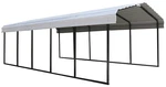 Arrow Storage Products Carport, 12 Ft. X 24 7 Eggshell. Fixed Price $1799.99.