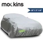 Mockins 190" X 75" 60" 190T Silver Polyester Car Cover Waterproof & Protective. Fixed Price $24.99.