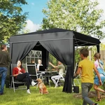 Pop Up Canopy Tent With Sidewalls. Fixed Price $229.00.