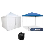 Caravan Canopy Series Sidewall Kit And 10X10' With 4 Weight Plates. Fixed Price $244.99.