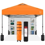 Best Choice Products One-person Setup Instant Pop Canopy Side Wall 10X10FT. Fixed Price $119.99.