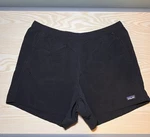 Patagonia Women's Baggies 4 Shorts Black Size Lg Nylon Drawstring Athletic. Fixed Price $27.95.