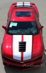 Factory Style Racing Stripes Vinyl Graphic Decals Pro 3M For 2014-2015 Camaro Ss. Fixed Price $175.20.