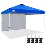 Eagle Peak 12X12 Pop Up Canopy Tent With Sidewall. Fixed Price $216.99.