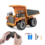 Vevor Rc Remote Control Dump Truck Toy Construction Vehicle 9CH 1:18 Scale. Fixed Price $38.99.