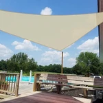 WINDSCREEN4LESS 12' X Sun Shade Sail Triangle Outdoor Canopy Cover .... Fixed Price $35.75.