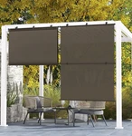Coarbor 8'W X 6'H Outdoor Roller Sun Shade Up Blind For Porch Deck Patio. Fixed Price $94.21.