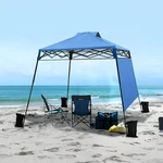8X8' Pop Up Canopy Tent Portable Shelter Shade With Vented Top Beach. Fixed Price $75.99.