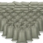 Nuenen 400 Pieces Heavy Duty Sand Bags With Ties Empty Woven Polypropylene Sa.... Fixed Price $159.34.