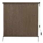 Crudate Outdoor Sunshade Roller Shades, Exterior Cordless Up Blinds. Fixed Price $109.99.