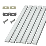 Hamrvl 6-PACK 30CM/1FT Led Aluminum Channel System 17.2X7MM, Silver. Fixed Price $25.19.