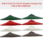 Gazebo Canopy Replacement Top Cover Outdoor Patio Sunshade Garden UV30 1/2 Tier. Fixed Price $44.90.