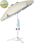 Shade Umbrella 6.5FT Adjustable Sun Protection Lightweight Beige. Fixed Price $85.99.