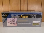 Shelterlogic Auger 6-PIECE 15" Reusable Heavy Steel Anchor Gray. Fixed Price $50.00.