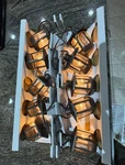String Lights Bronze-tone Lanterns Outdoor Patio 10' Lighted = 108". Fixed Price $14.99.