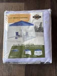 Quest Mesh Curtain For 10' X Slant Leg Canopy D1010G. Fixed Price $34.99.