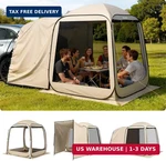 Vevor Suv Tailgate Tent, X Ft Pop-up Screen House Canopy For 4-6 Person, Por. Fixed Price $162.07.
