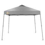 Crown Shades 11' X Base 9' Top Pop Up Canopy W/carry Bag, Gray (used). Fixed Price $73.07.