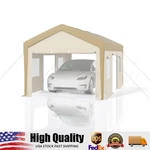 13 X 20 Ft Carport Replacement Canopy Cover, Heavy-duty Outdoor Garage Top Tent. Fixed Price $74.39.