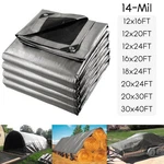 Apluschoice 14-MIL Plastic Tarp Waterproof Heavy Duty Boat Vehicle Pool Cover. Fixed Price $203.90.