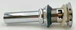 Delta Brushed Nickel Pop-up Drain 1-3/4" X 6.5", Top Is 2-3/4" Diameter Nos. Fixed Price $44.80.