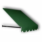Awntech 5' Dallas Retro Business Store Cafe Window/entry Awning, Forest Green. Fixed Price $250.00.