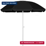 Ammsun 6FT Portable Outdoor Picnic Beach Umbrella With Tilt Function, Black. Fixed Price $55.67.
