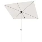 Best Grand Patio Balcony Umbrella, Jena 6X4 Ft Outdoor Rectangular Flat Canopy. Fixed Price $118.89.
