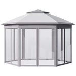 Large 11X13 Ft Pop-up Gazebo With Wind-resistant Canopy And Storage Bag. Fixed Price $234.80.