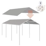 Thanaddo Ft Carport Replacement Canopy Cover Garage Grey, Gray. Fixed Price $86.05.