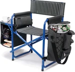 Fusion Camping Chair With Side Table And Soft Cooler, Beach For Adults, La. Fixed Price $355.45.