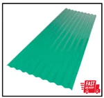26 In. X Ft. Corrugated Pvc Roof Panel Green. Fixed Price $22.30.