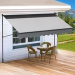 118" Outdoor Manual Retractable Awning Waterproof And Uv Protection, For Doors,. Fixed Price $85.95.