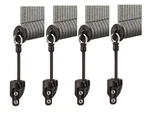 Medduw Sun Shade Parts Bungee Kit And End Cap,weather Resistance,for Coolaroo.... Fixed Price $14.65.