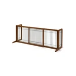 Richell Wood Freestanding Pet Gate, Large, Autumn Matte Finish. Fixed Price $173.27.