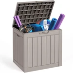 Sersper 30 Gallon Deck Outdoor Lockable Storage Resin For Package-sports. Fixed Price $165.30.