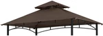 Cooshade Grill Gazebo Replacement Canopy Roof Double Tiered For L-GG001PST-F. Fixed Price $60.83.