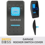 Rocker Switch Cover Only Garage - Suit Blue Led 4X4 Suv Boat Caravan Marine. Fixed Price $7.06.