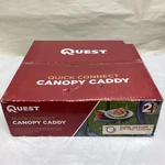 Caddy Quest Quick Connect Canopy 2 Pk Dual - Free S&h. Fixed Price $19.95.