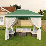 Garveelife 11X11 Pop-up Gazebo Instant Outdoor Canopy Tent Mosquito Nettings. Fixed Price $307.29.